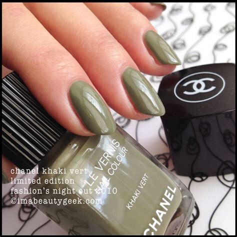 chanel khaki vert nail polish buy online|chanel longwear nail polish.